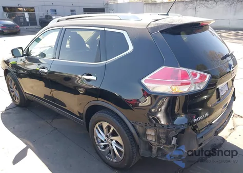 2015 Nissan Rogue Sl из США, поврежденный, VIN 5N1AT2MV5FC840890